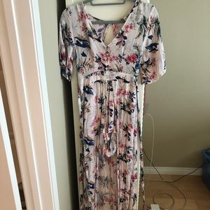 Hawaiian style Romper dress